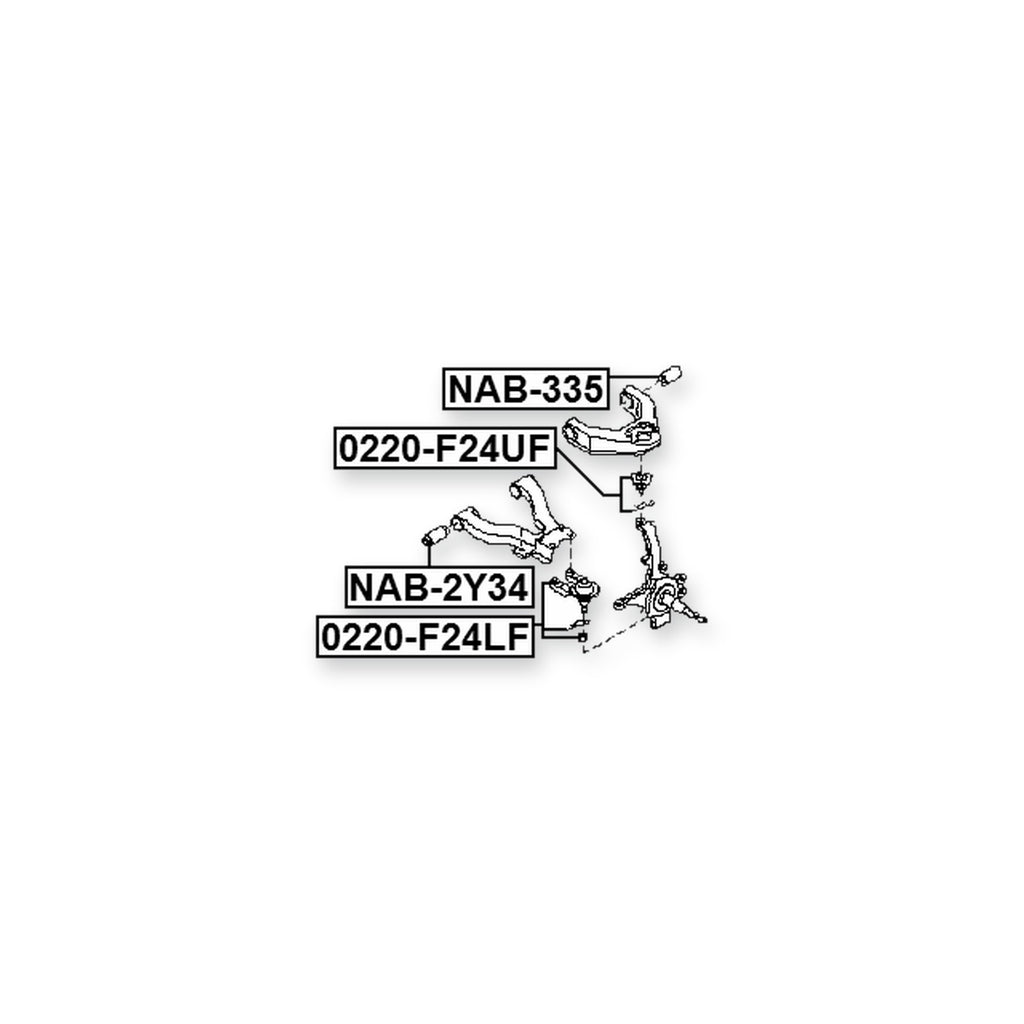 Nissan Cabstar F24M Front Upper Ball Joint Arm
