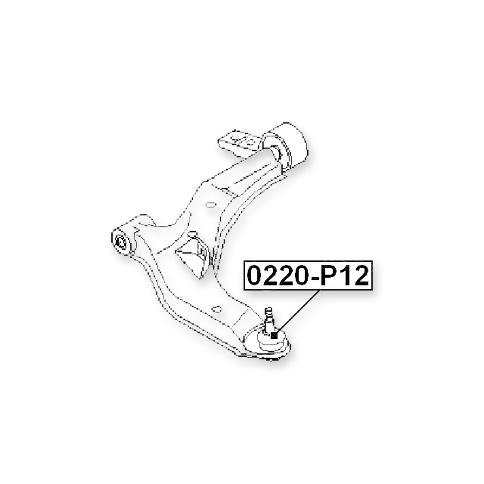 Infiniti I30/I35 CA33 Front Lower Ball Joint Arm
