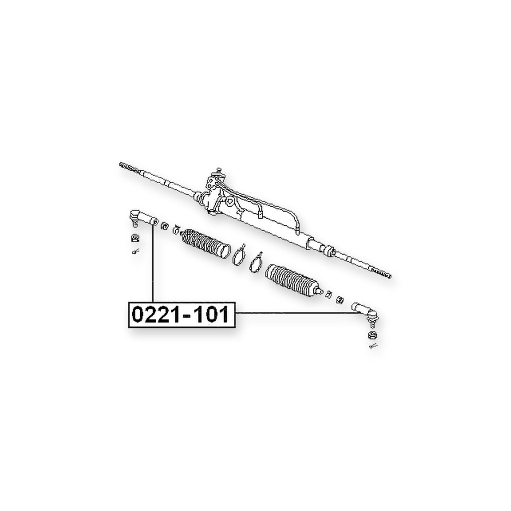 Infiniti I30 A32 Front Steering Tie Rod End