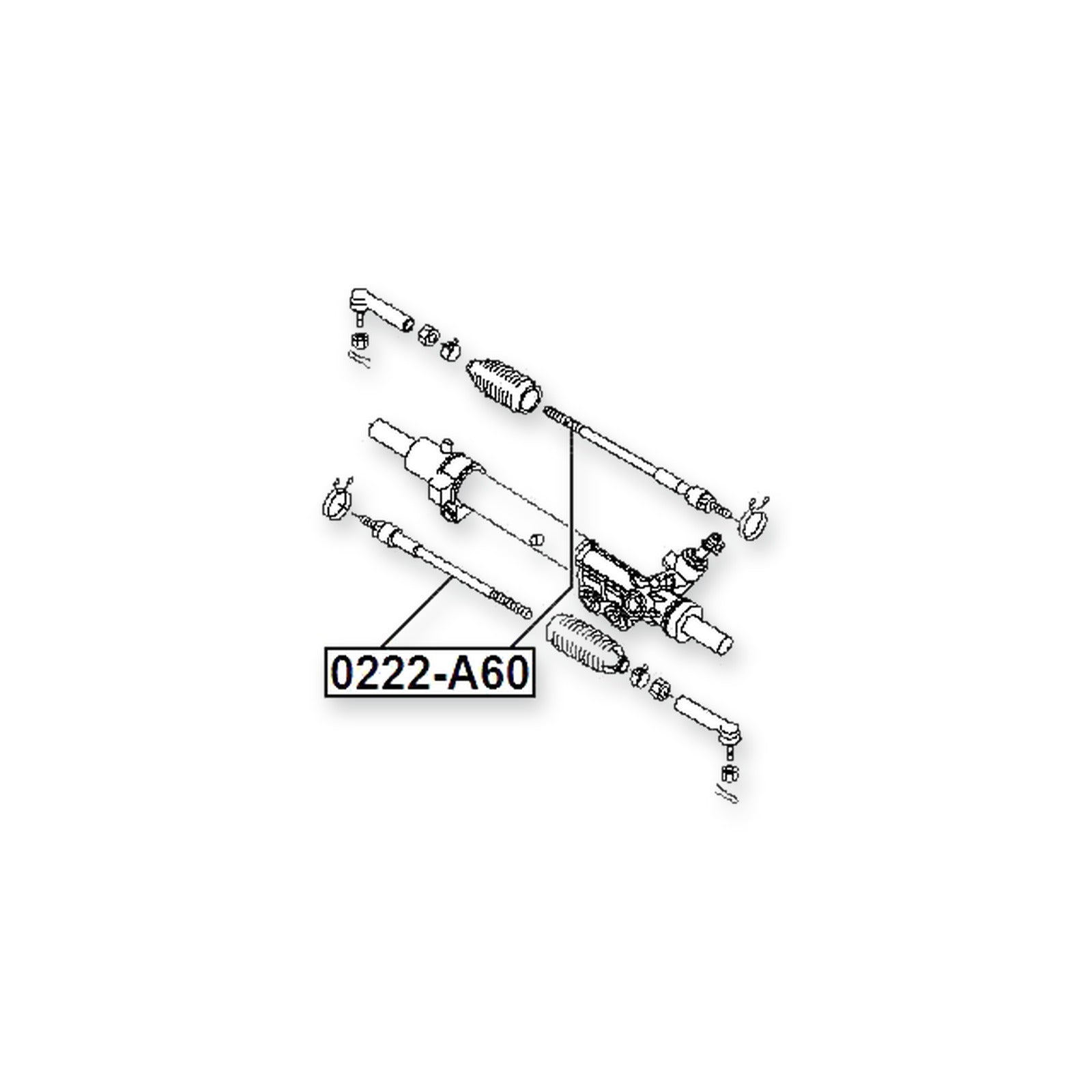 Infiniti QX56 JA60 Front Steering Tie Rod