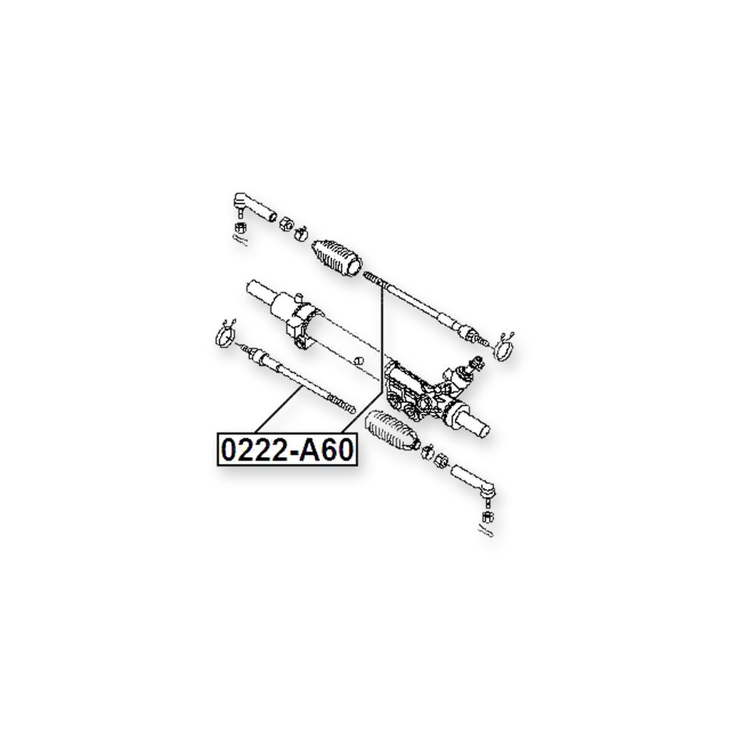 Nissan Armada TA60 Front Steering Tie Rod