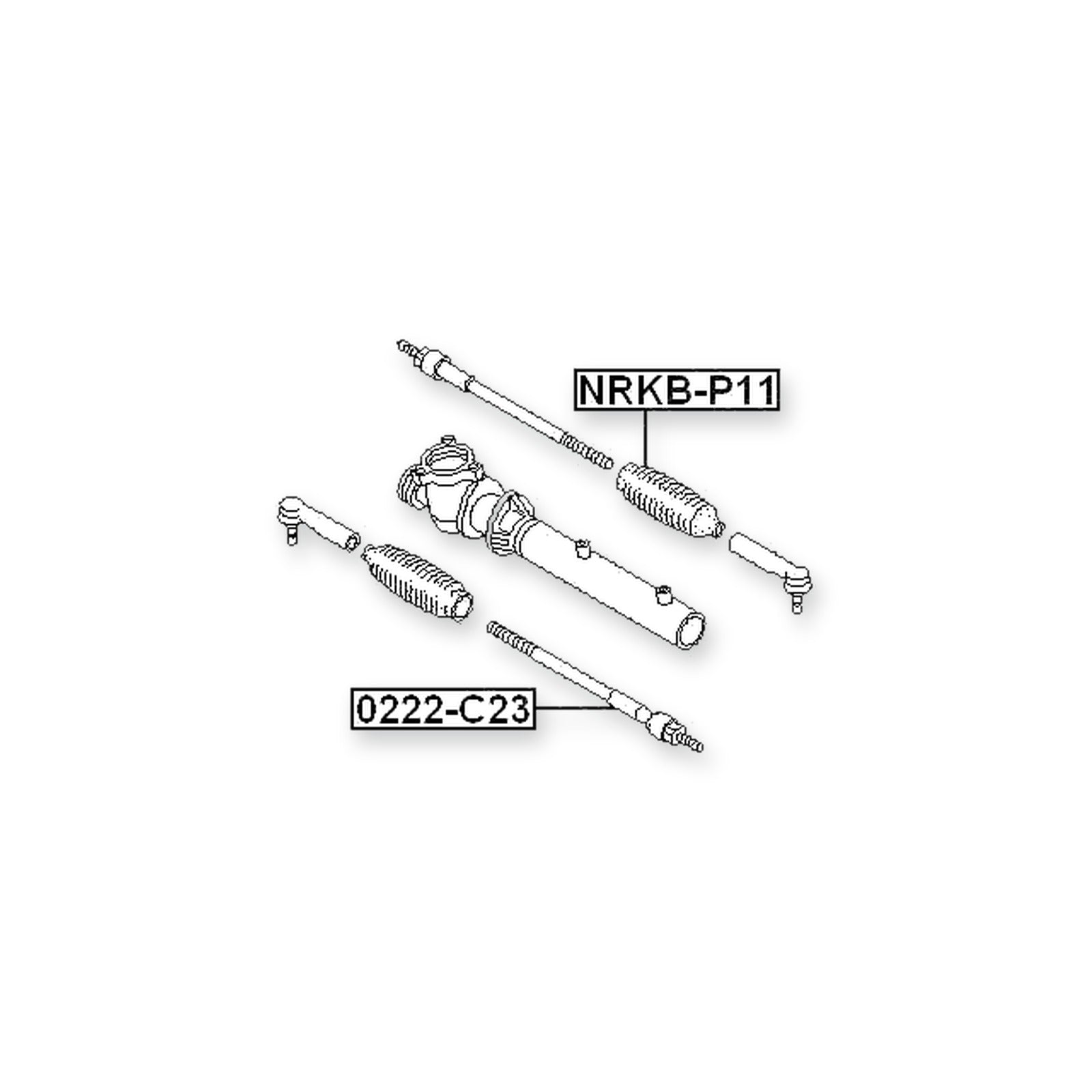 Nissan Cefiro A32 Front Steering Tie Rod