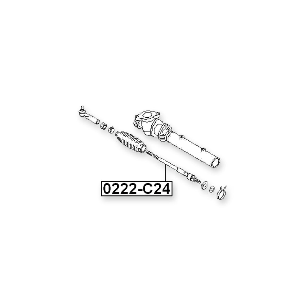 Nissan Avenir W11 Front Steering Tie Rod