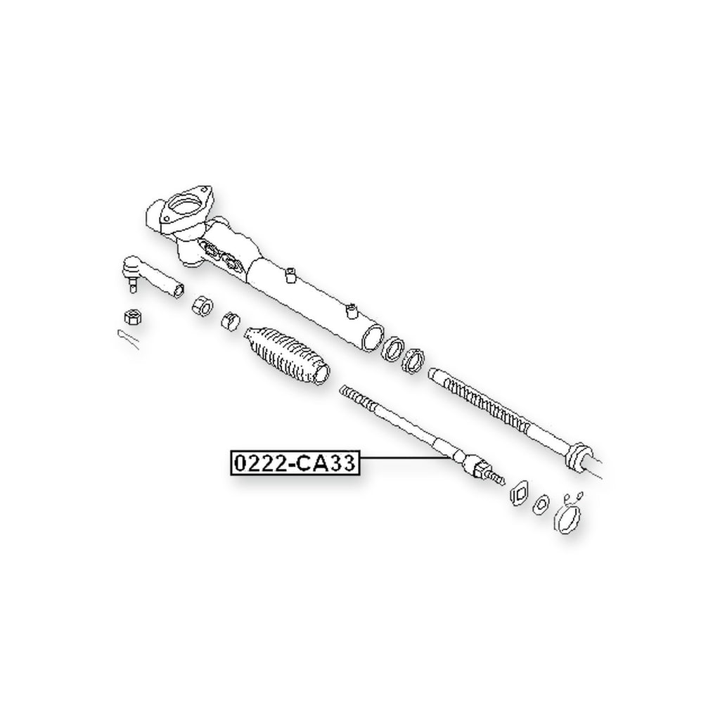 Mazda 323 Bj Front Steering Tie Rod
