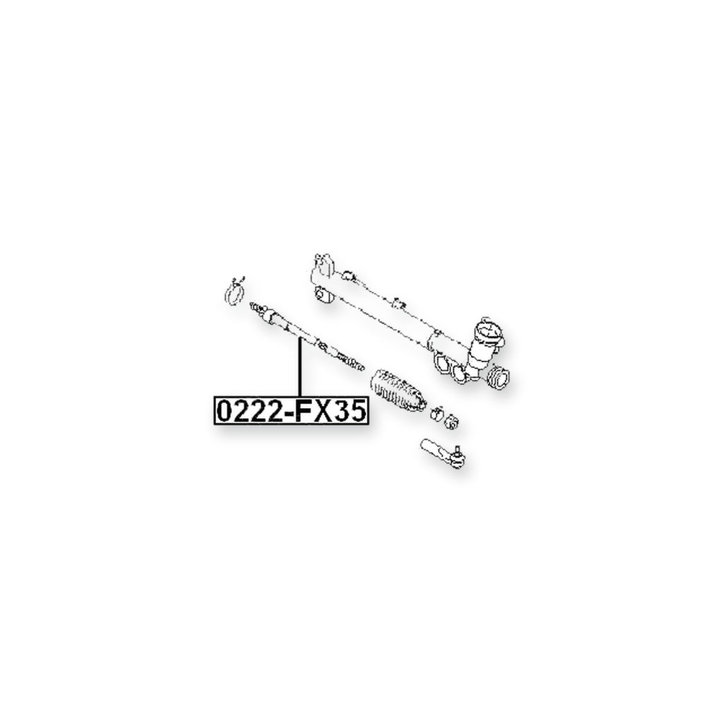 Infiniti FX45/35 S50 Front Steering Tie Rod