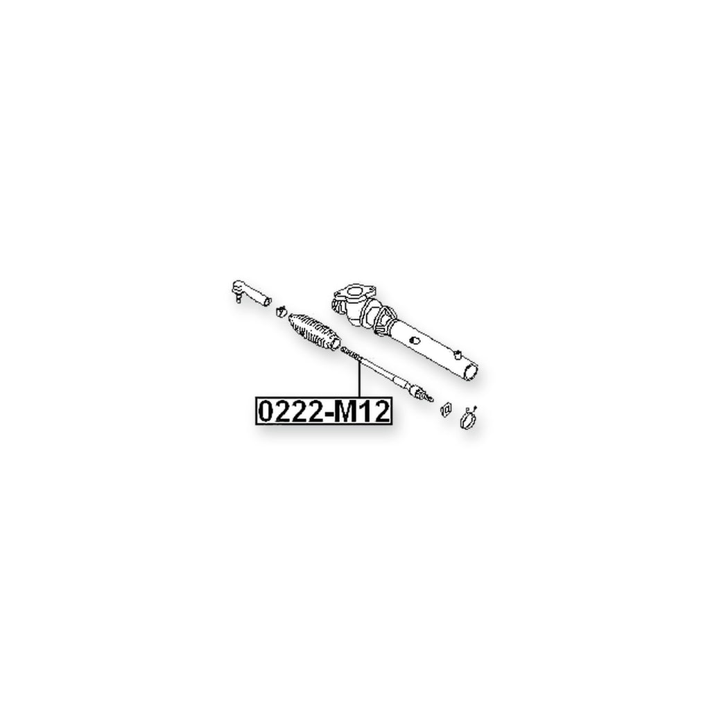 Nissan Prairie M12 Front Steering Tie Rod