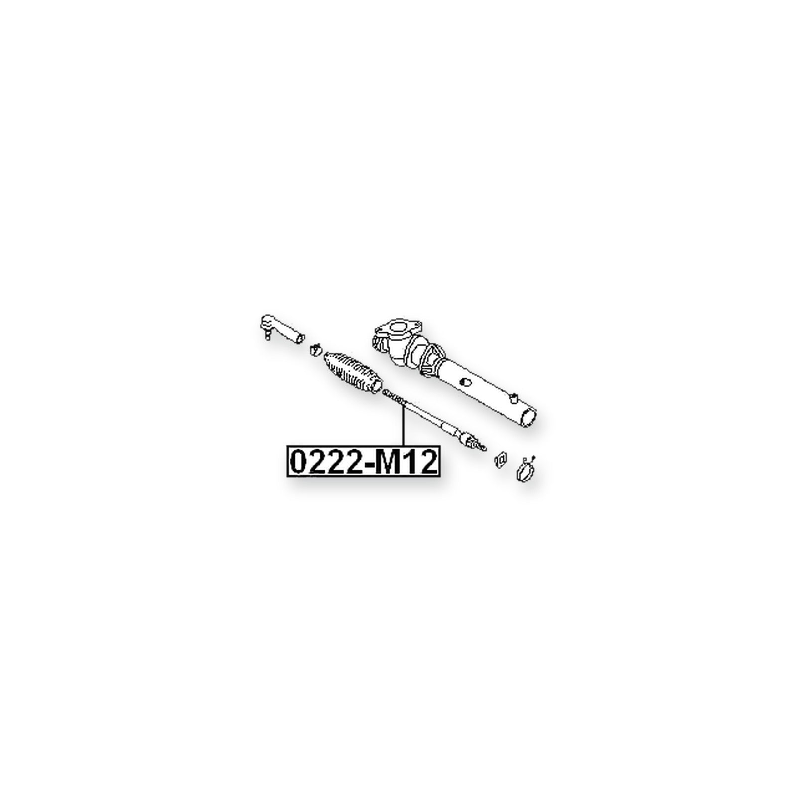 Nissan Prairie M12 Front Steering Tie Rod