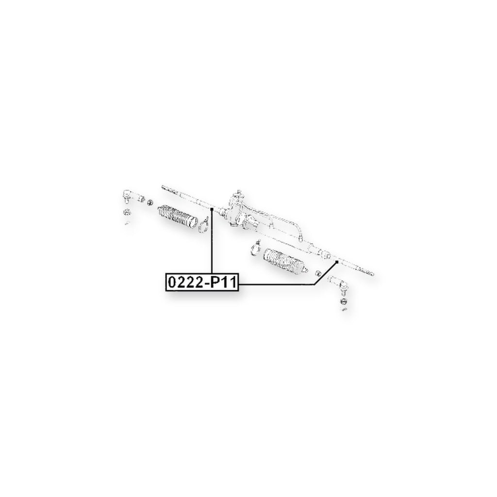 Nissan Bluebird U13 Front Steering Tie Rod