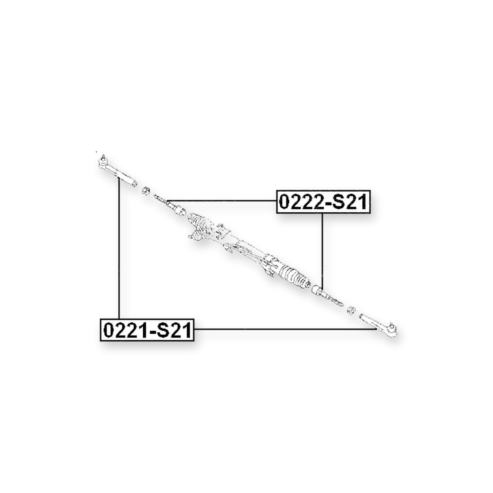 Nissan Vanette S21 Front Steering Tie Rod