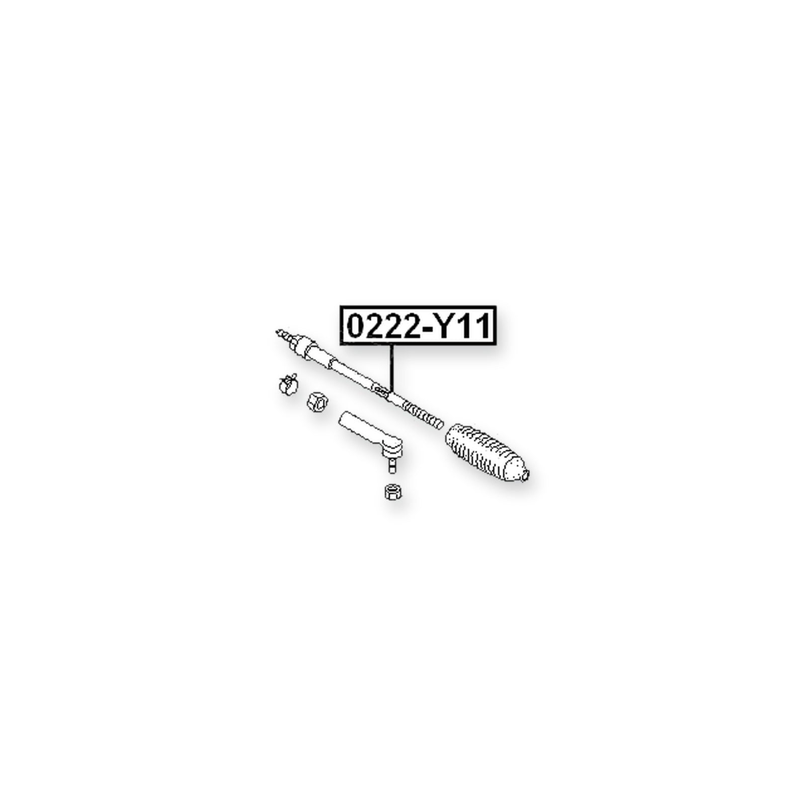 Nissan Ad Wagon Y11 Front Steering Tie Rod