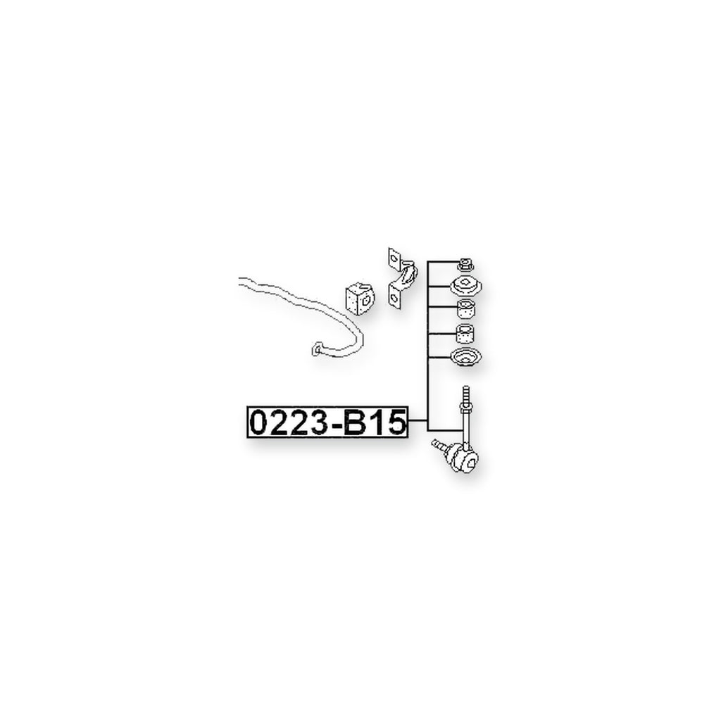 Nissan Bluebird Sylphy G10 Rear Sway Bar Link