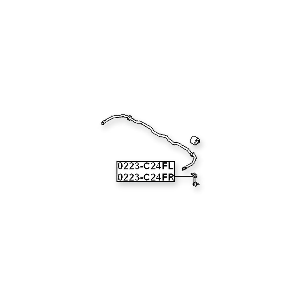 Hyundai Terracan Front Left Sway Bar Link