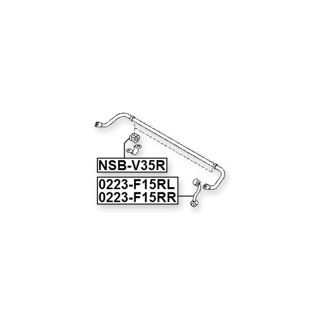 Nissan Esq JF15 Rear Left Sway Bar Link