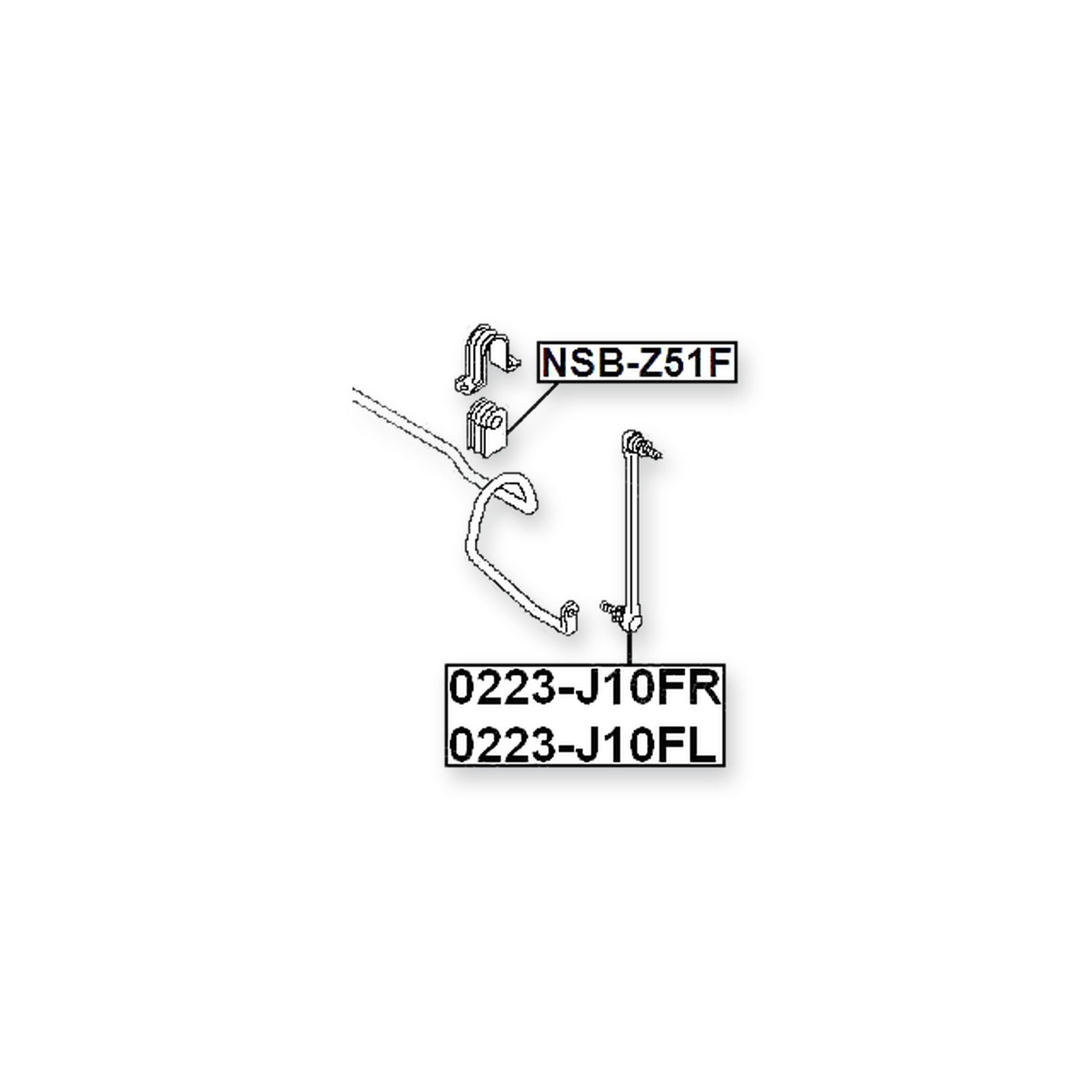 Holden Cruze Front Right Sway Bar Link & More