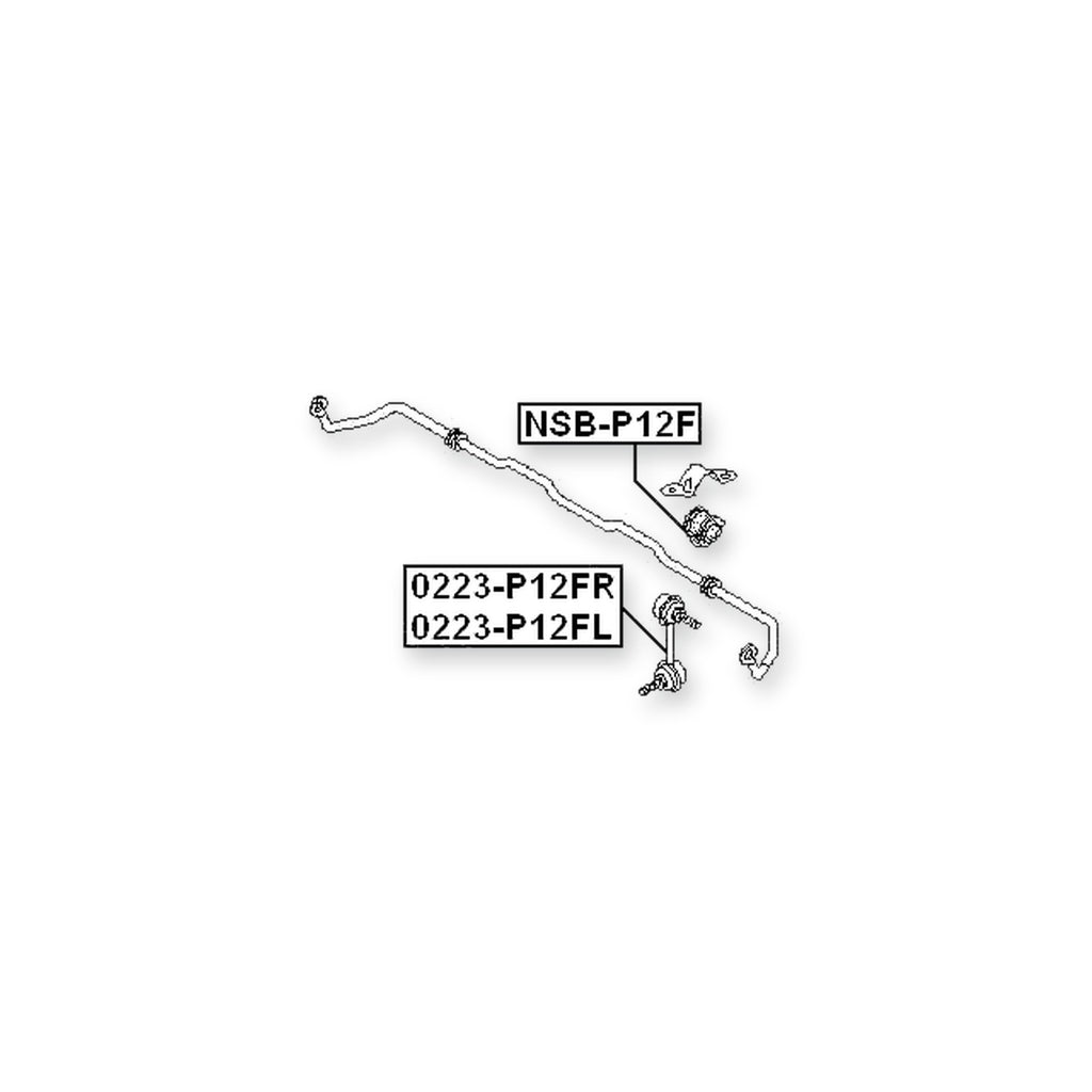 Nissan Primera P12 Front Left Sway Bar Link