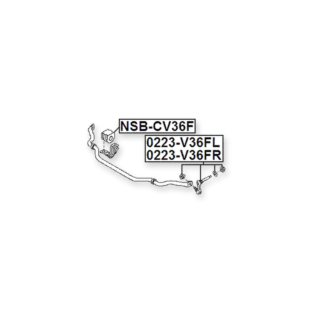 Infiniti G35/37/25 Sedan V36 Front Left Sway Bar Link