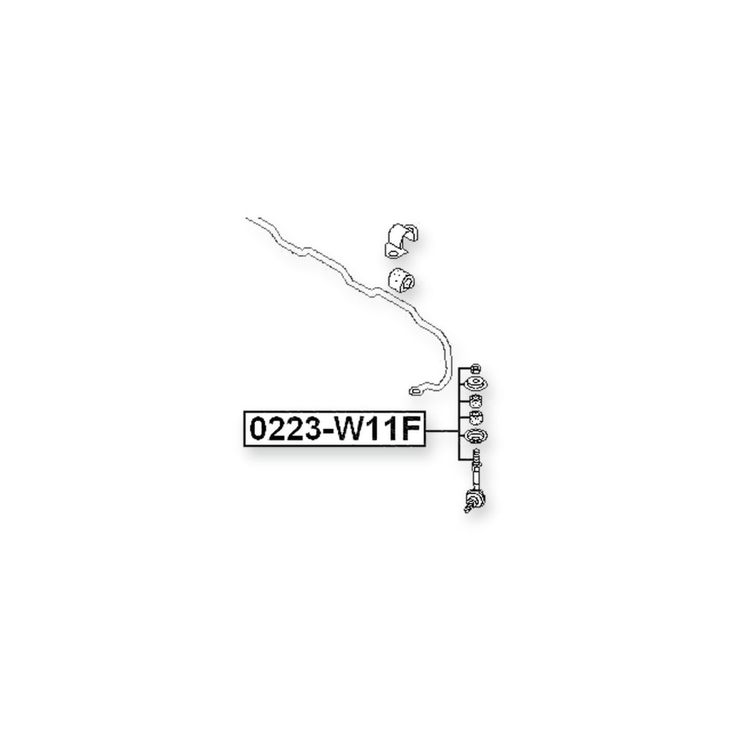 Isuzu Como JVWE25 Front Sway Bar Link