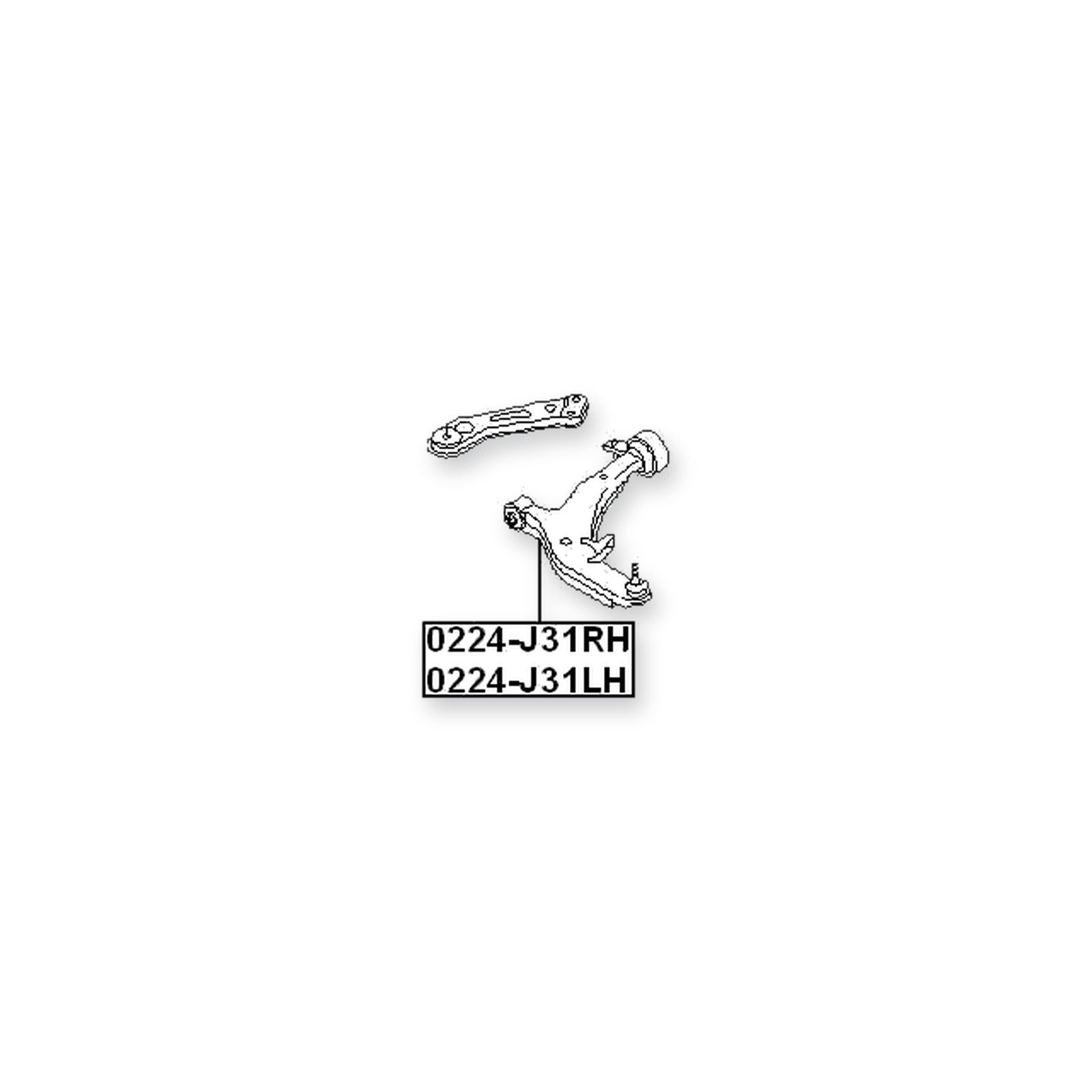 Nissan Teana J31 Front Right Control Arm