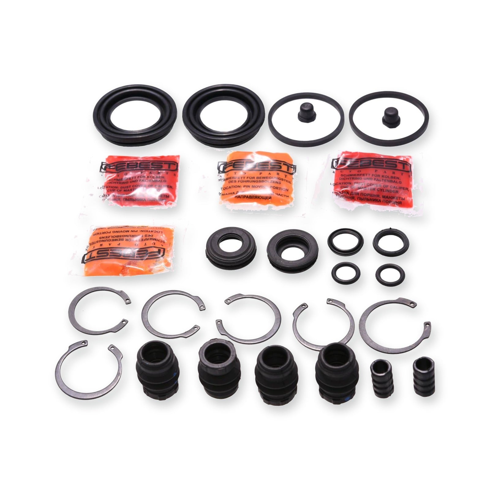 Nissan 200SX S14 Rear Brake Caliper Repair Kit (Set For Two Sides)