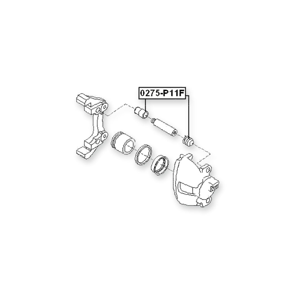 Nissan Primera P11 Front Brake Caliper Repair Kit (Set For Two Sides)