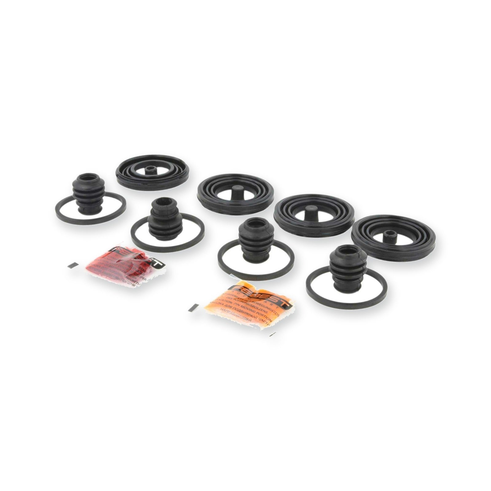 Infiniti Q50 V37 Front Brake Caliper Repair Kit (Set For Two Sides)
