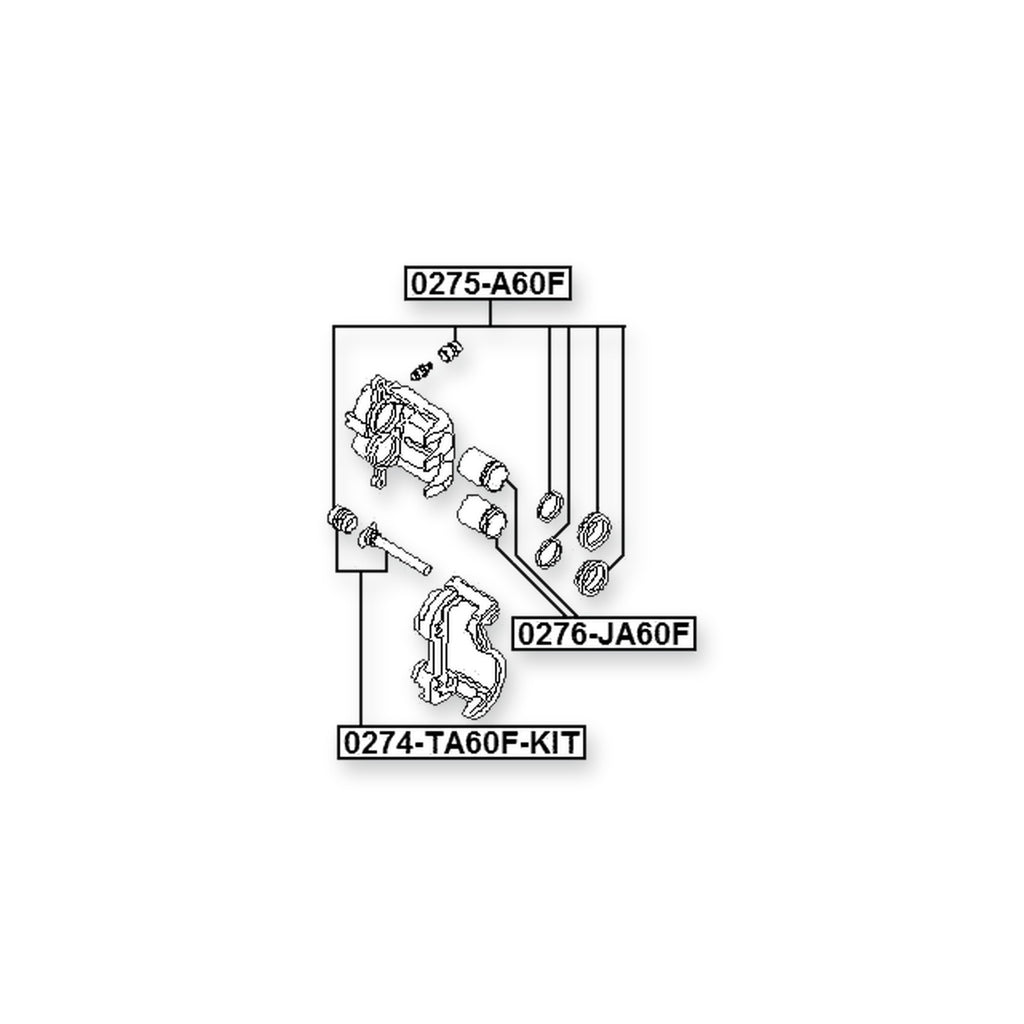 Ford F Series F150 Front Caliper Piston D51 & More