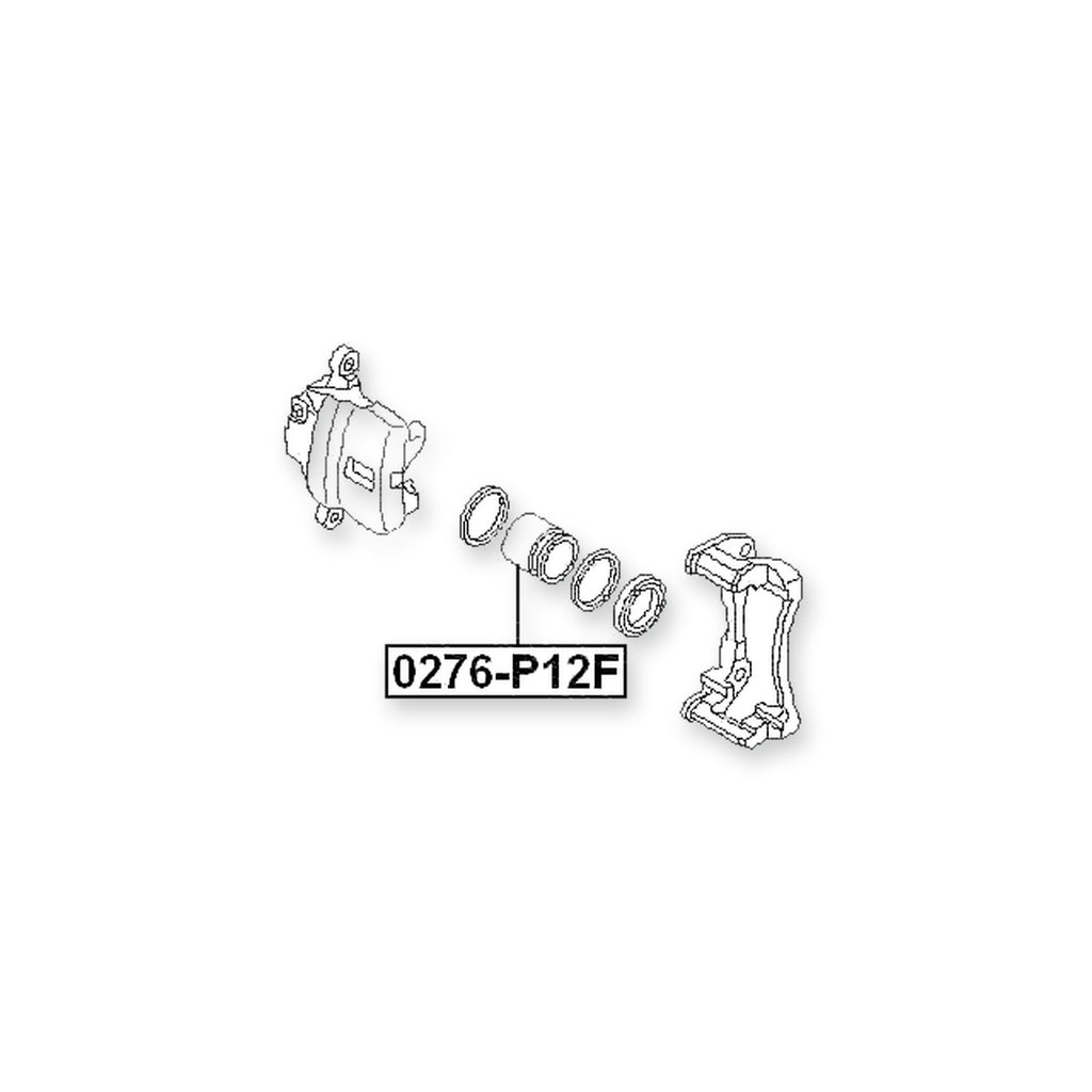 Nissan Almera Front Caliper Piston D57.3
