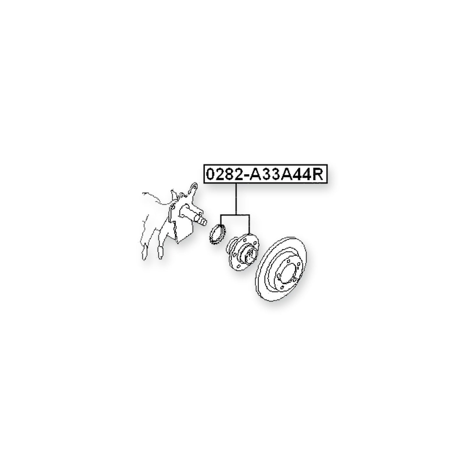 Nissan Cefiro CA33 Rear Wheel Hub