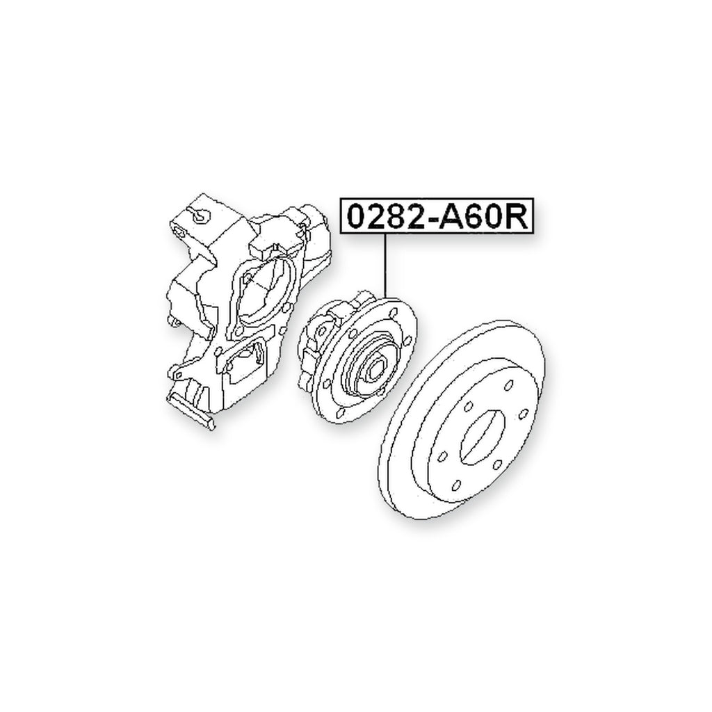 Nissan Armada TA60 Rear Wheel Hub