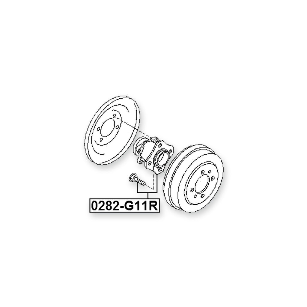 Nissan Bluebird Sylphy G11TW Rear Wheel Hub