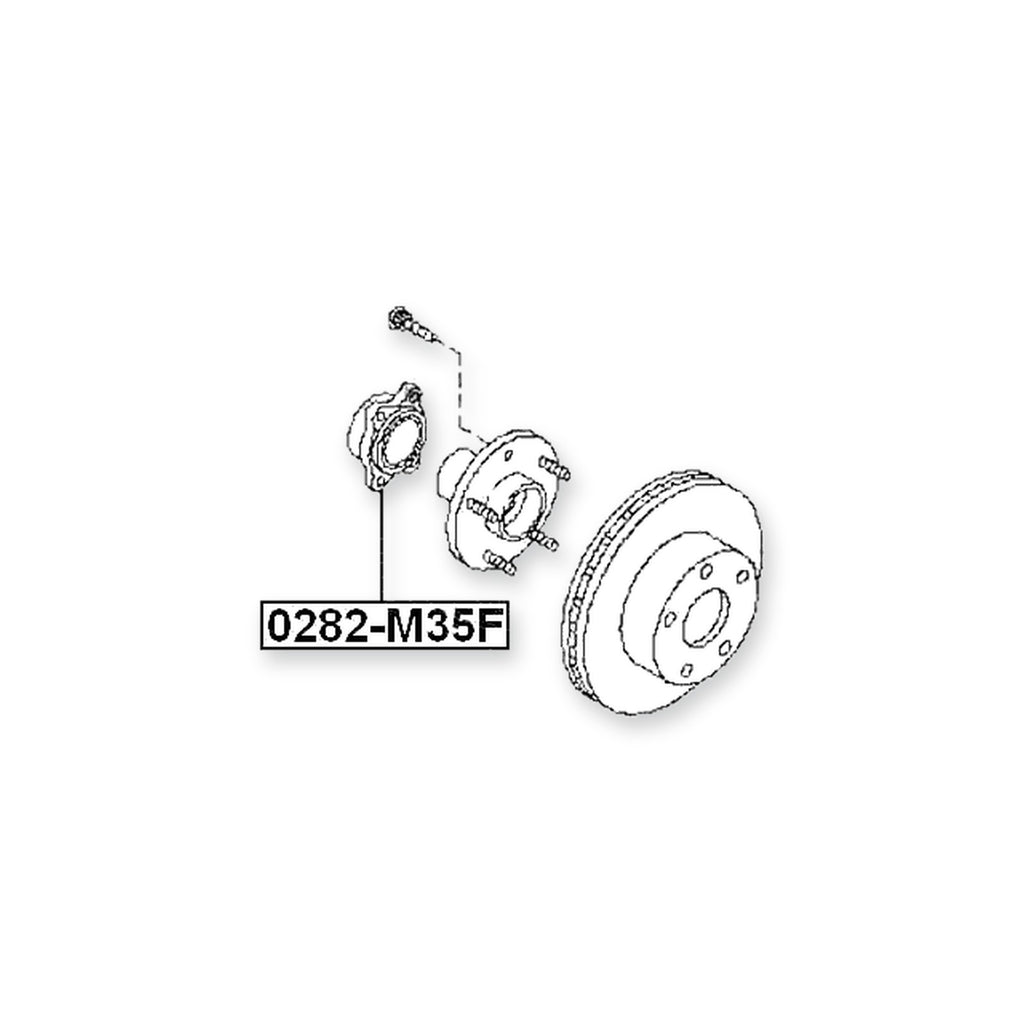 Nissan Skyline V35 Front Wheel Hub