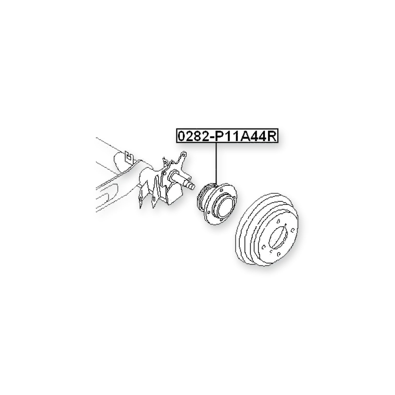 Nissan Almera N16E Rear Wheel Hub