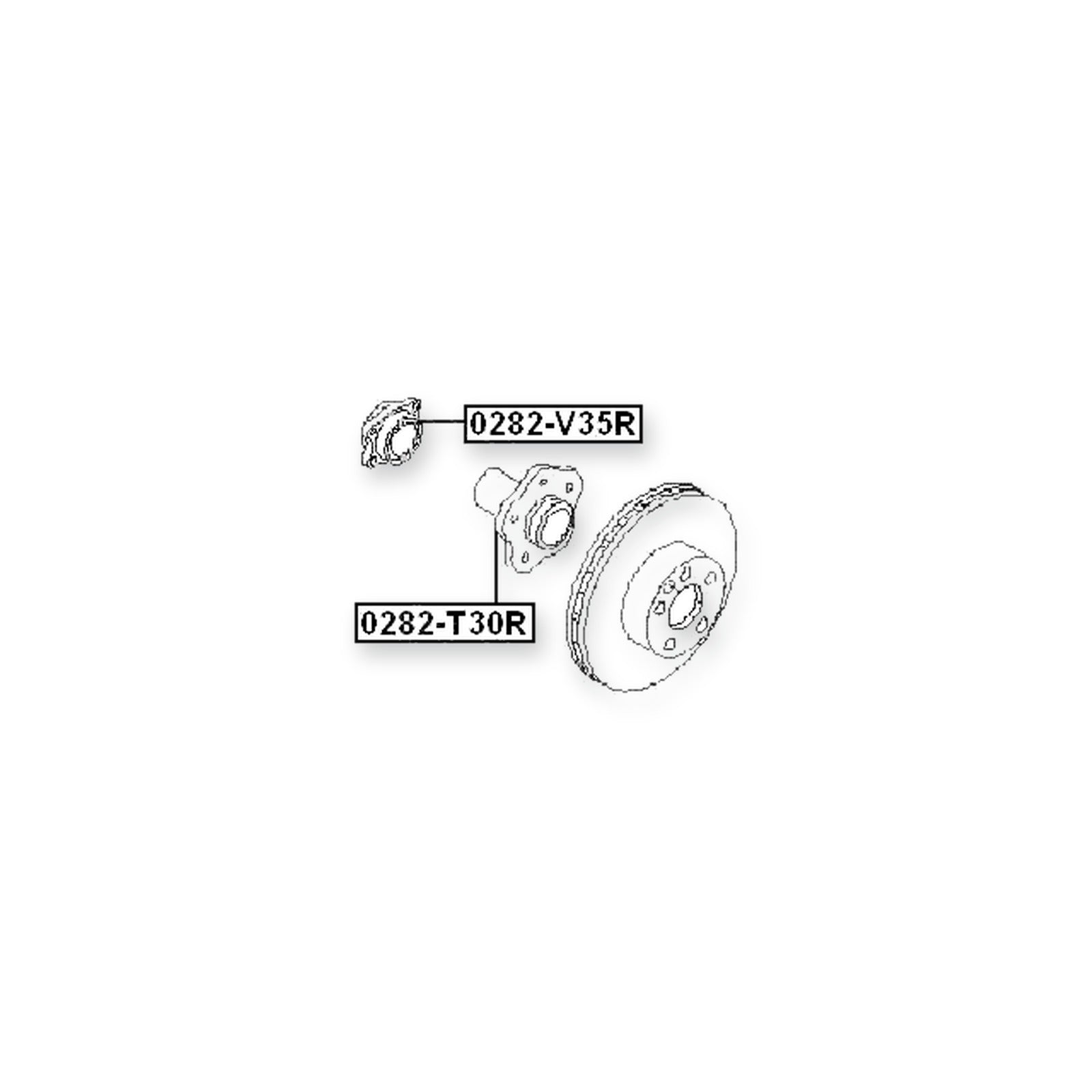 Nissan 350Z Z33 Rear Wheel Hub Kit