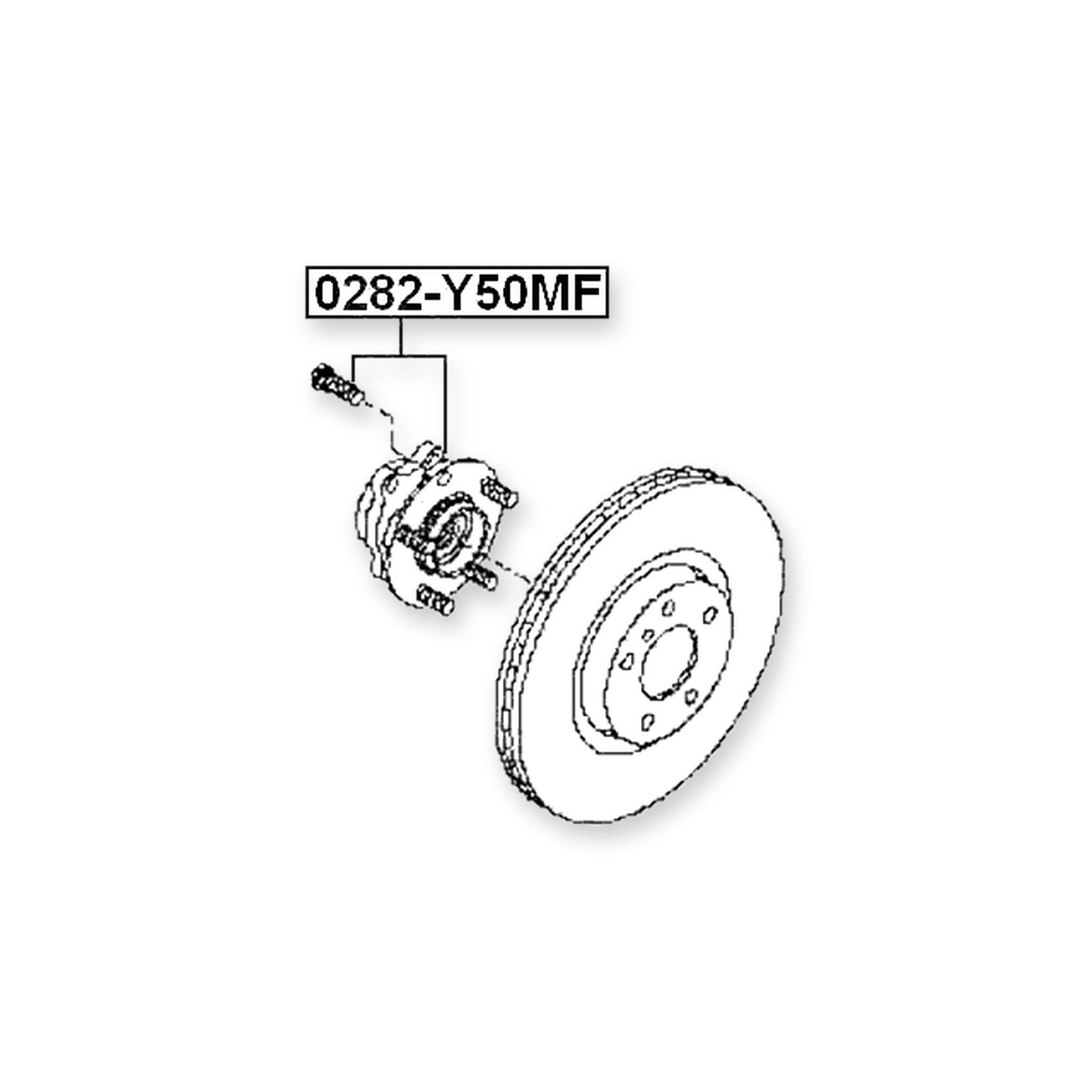 Nissan 370Z Z34 Front Wheel Hub
