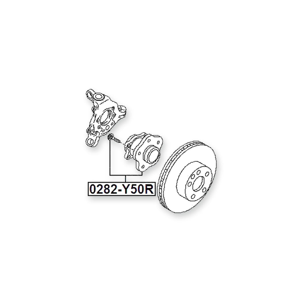 Infiniti M35/45 Y50 Rear Wheel Hub