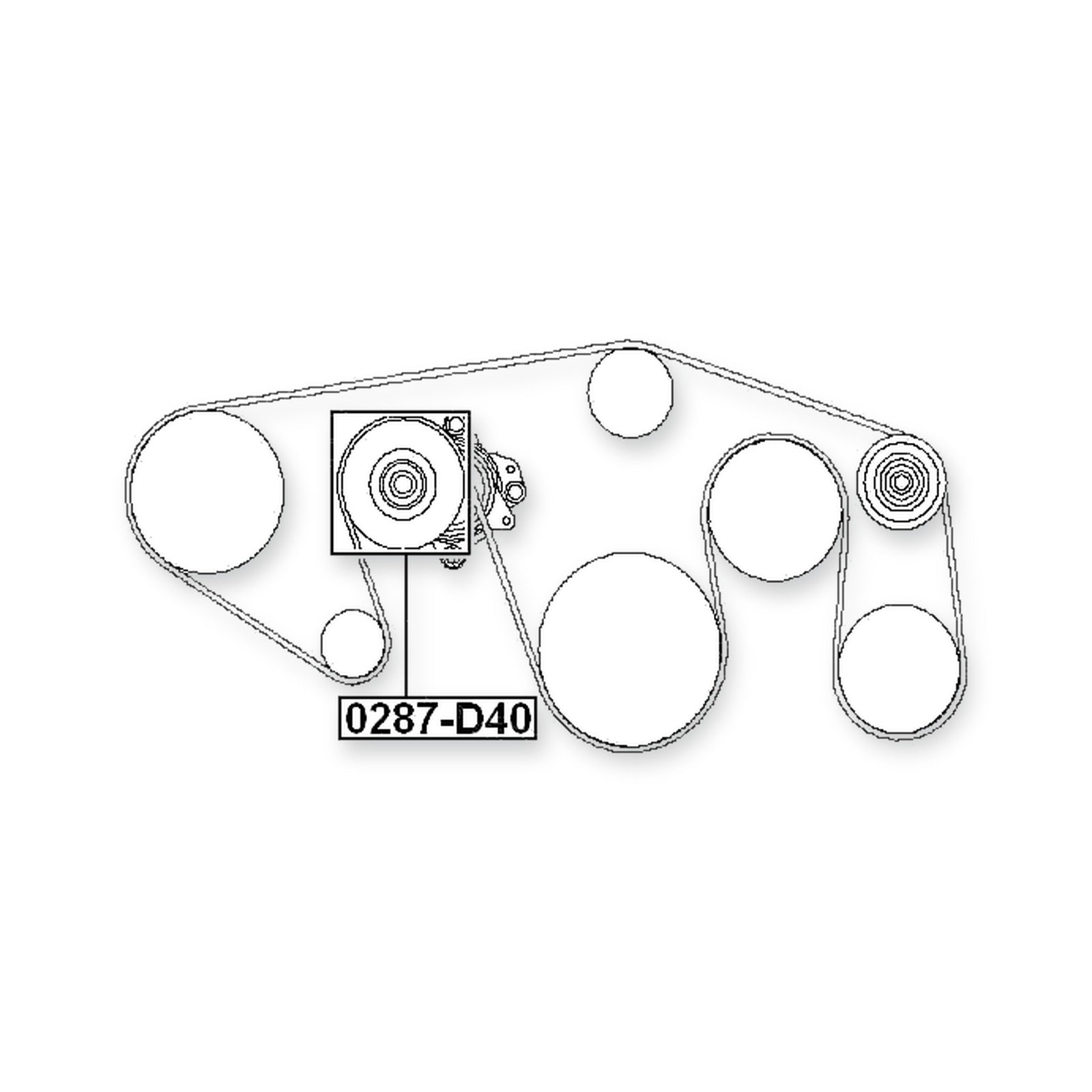Nissan Armada Y62 Pulley Tensioner Kit