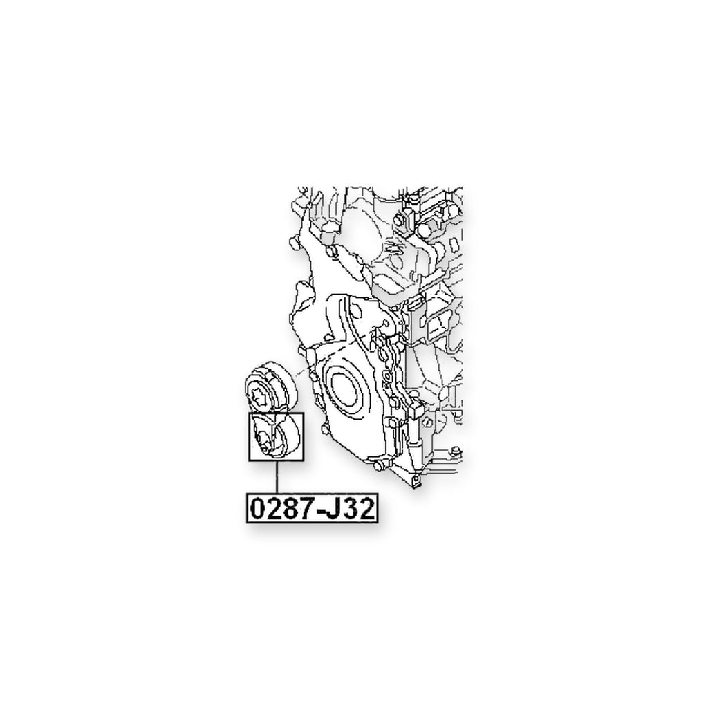 Nissan Altima Coupe CL32 Pulley Tensioner Kit