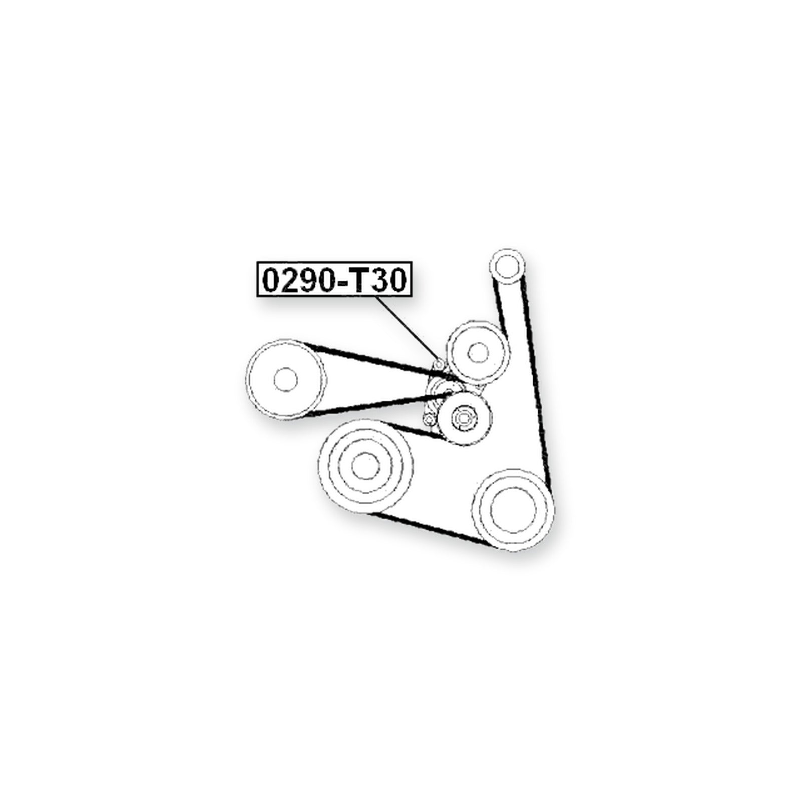 Nissan Altima Coupe CL32 Belt Tensioner