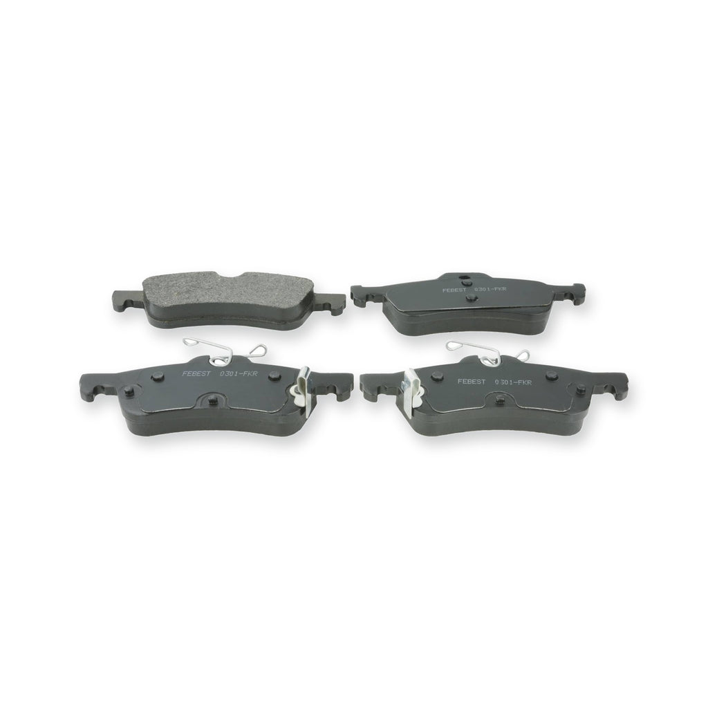 Toyota Vitz Grmn NSP131 Rear Pad Kit, Disc Brake - (With Anti Squeal Shim)