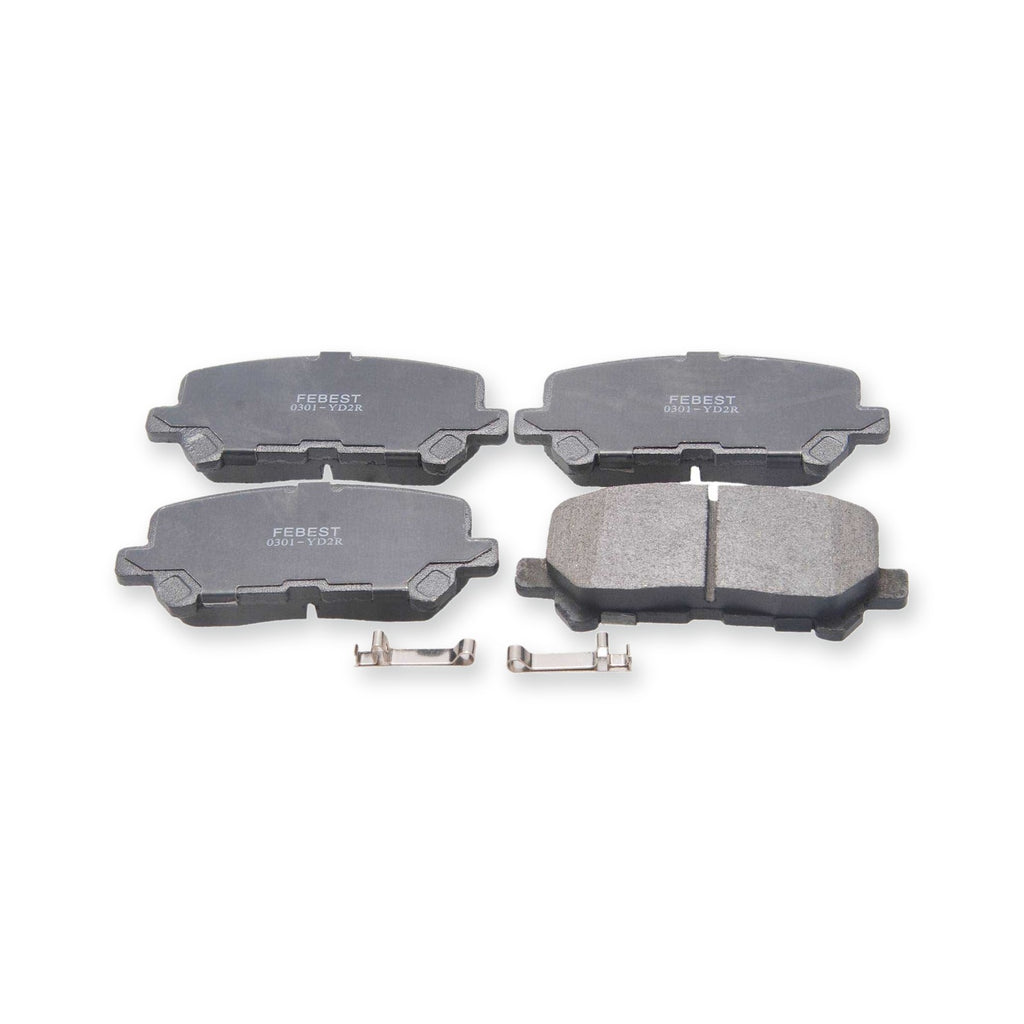 Isuzu Ucr Rhd Rear Pad Kit, Disc Brake - (With Anti Squeal Shim)