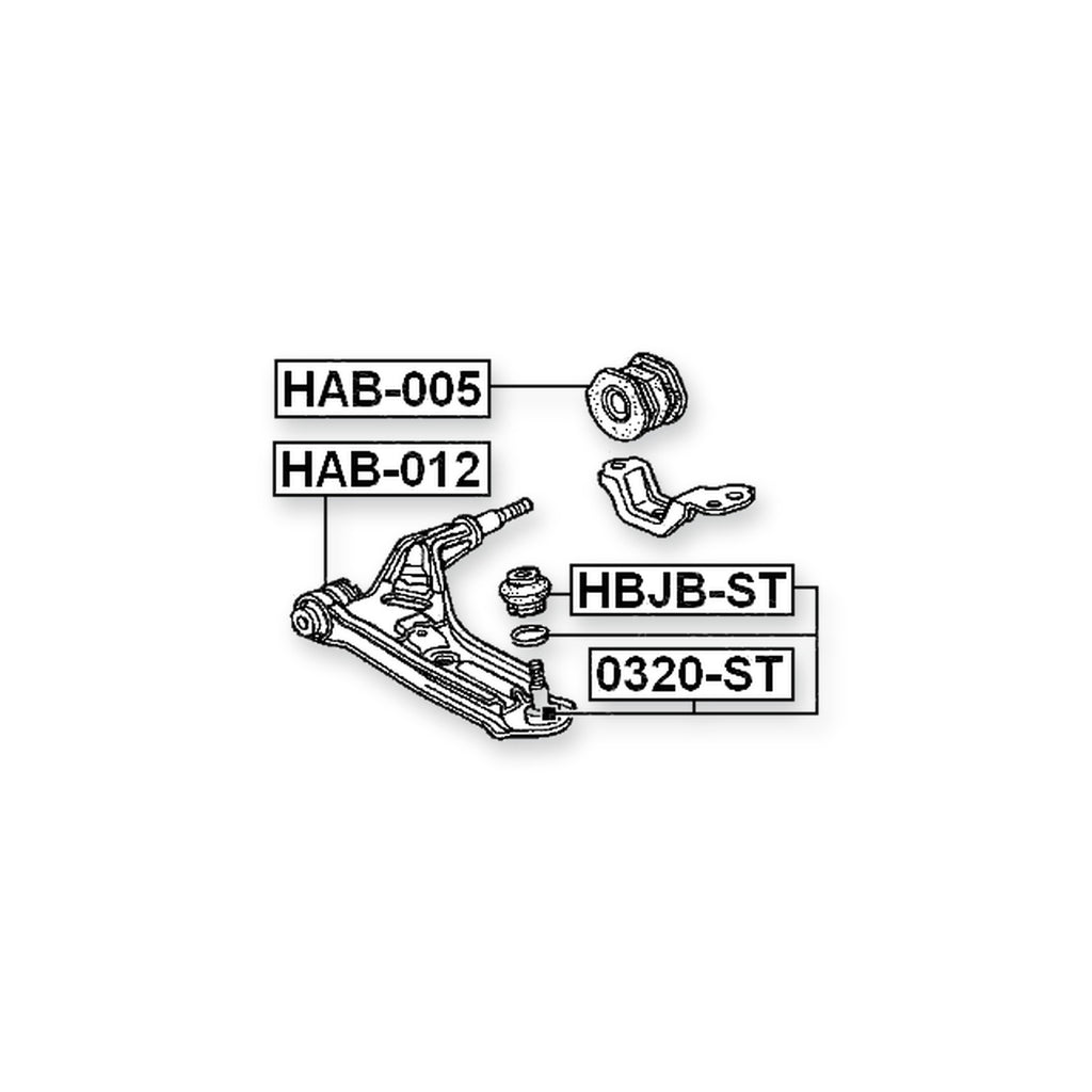 Honda S-Mx Front Lower Ball Joint Arm