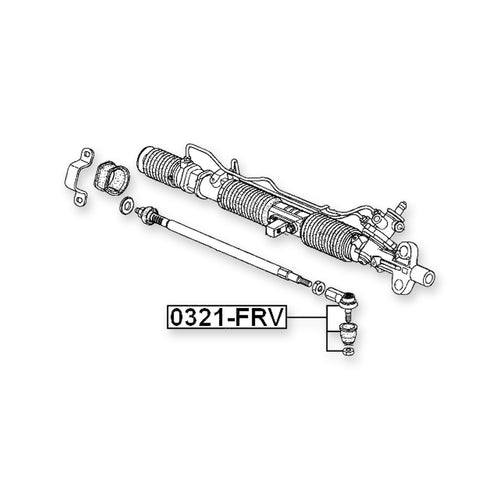 Acura Rsx DC5 Front Steering Tie Rod End