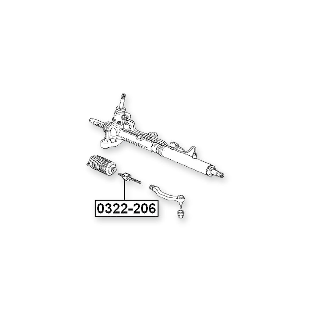 Honda Cr-V Front Steering Tie Rod
