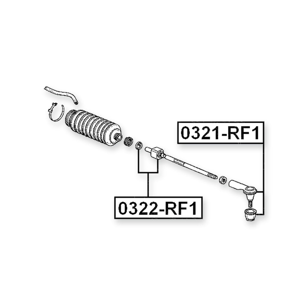 Honda S-Mx Front Steering Tie Rod