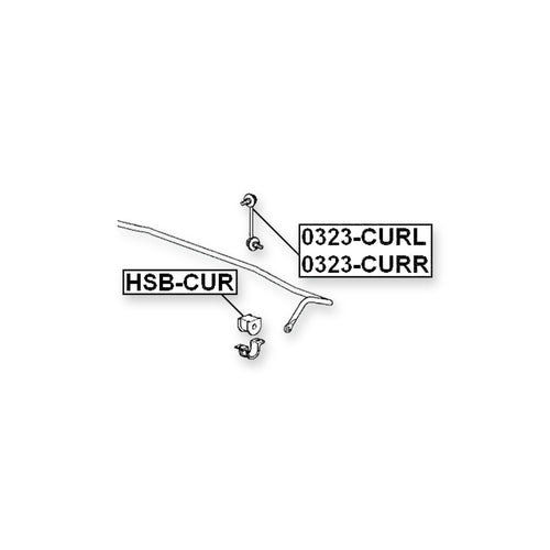 Acura Tsx CU2 Rear Right Sway Bar Link