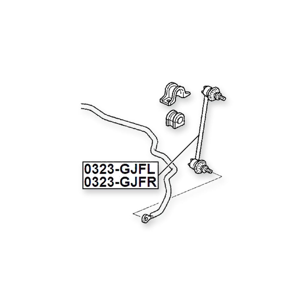 Honda Airwave Front Left Sway Bar Link