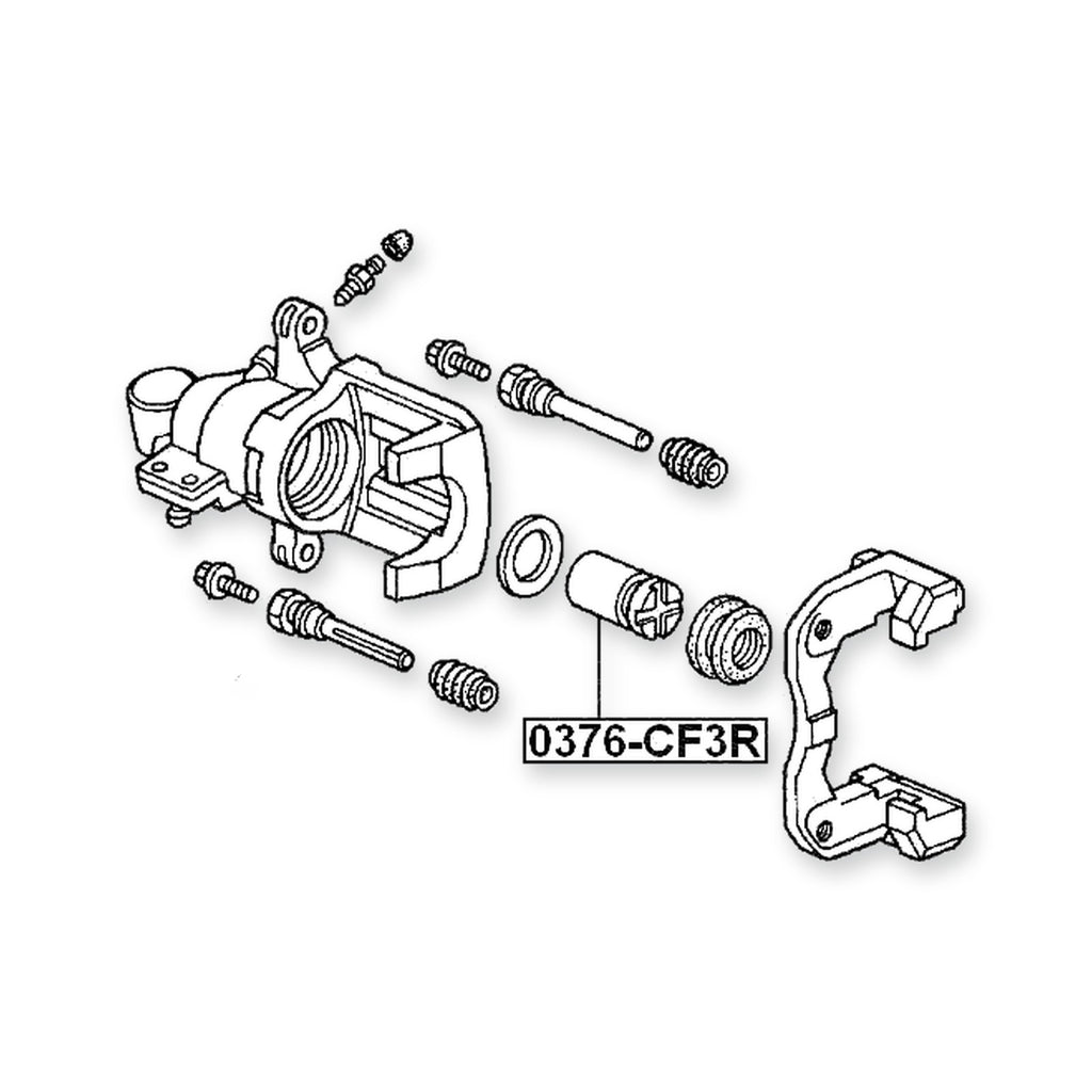 Rear Caliper Piston With Mechanism D33.9