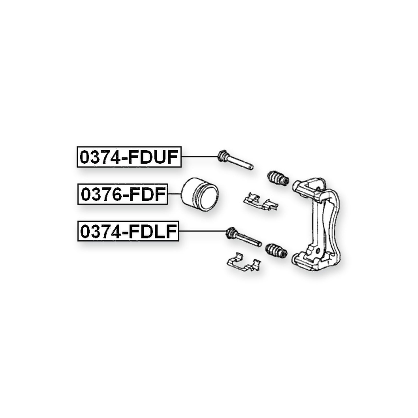 Front Caliper Piston D53.9