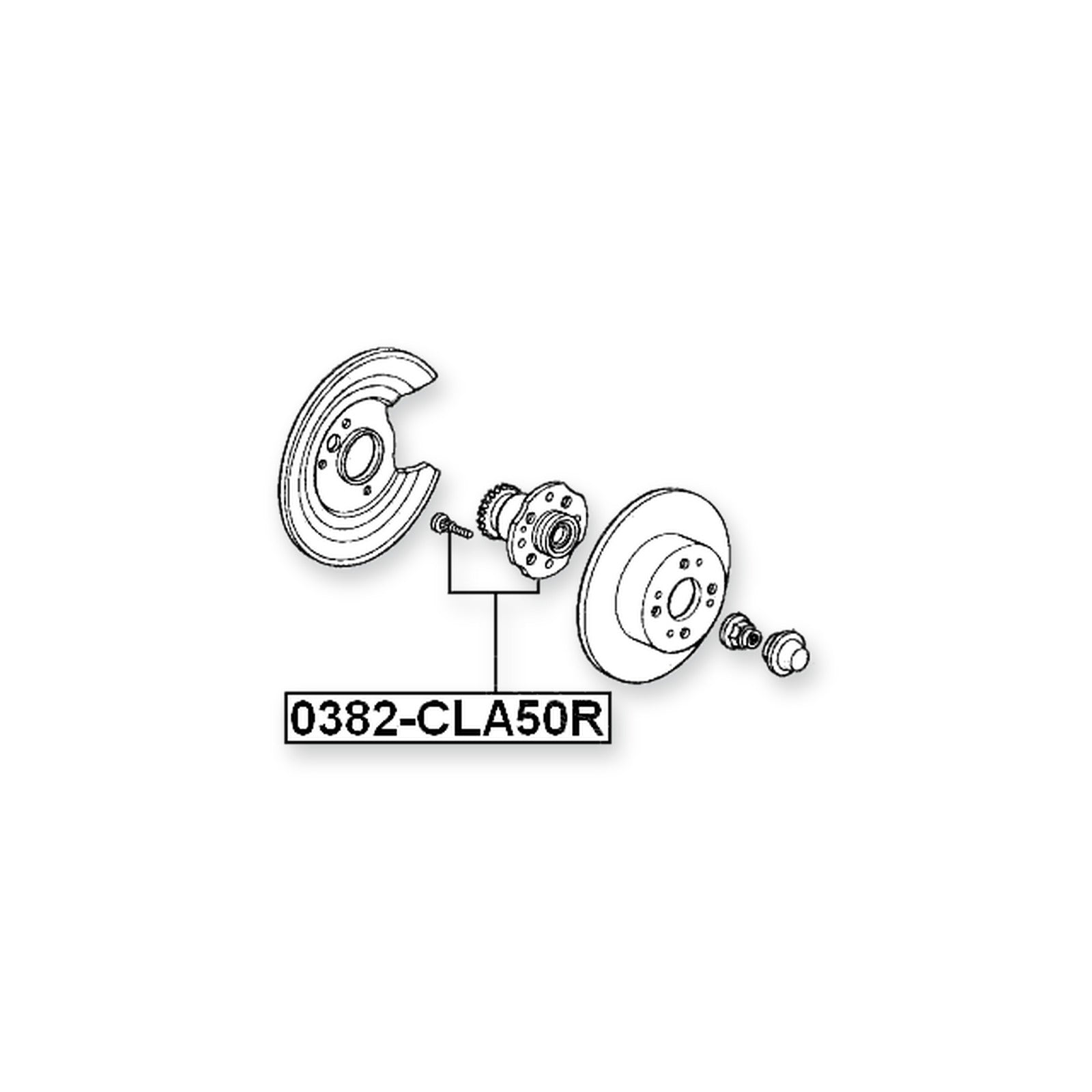 Honda Accord CG7 Rear Wheel Hub