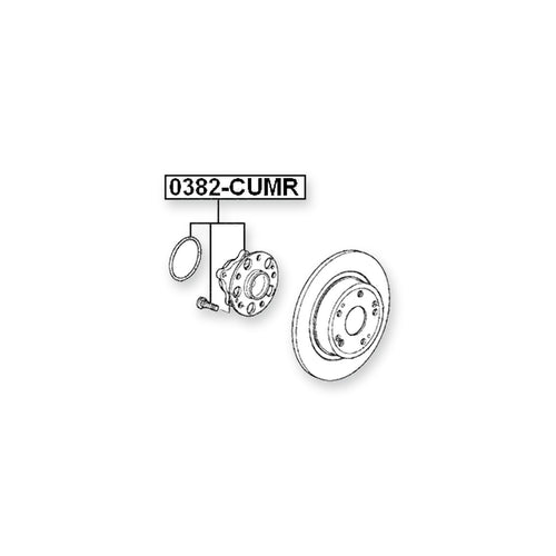 Acura Tsx CU2 Rear Wheel Hub